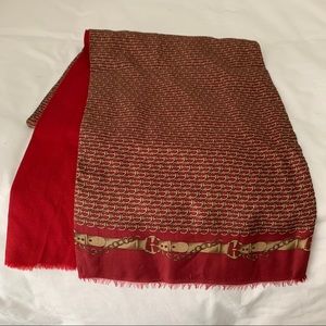 Vintage Paolo Gucci Silk and wool scarf